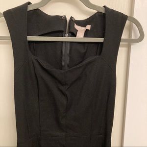 Banana republic body con dress with jewel neckline